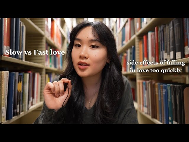 why we should fall in love slowly...