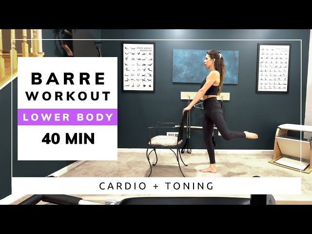 Sculpt your lower body with this intense Barre cardio