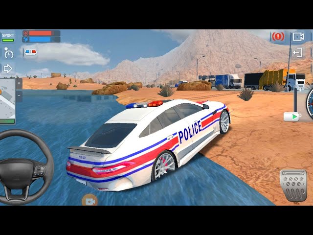 DACIA, VOLSKWAGEN, FORD, BMW COLOR POLICE CARS TRANSPORTING WITH TRUCKS - BeamNG.drive