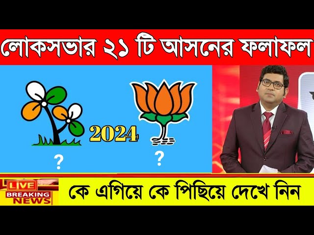 West Bengal opinion poll 2024 | ২১ টি আসনে জয়ী কারা দেখুন