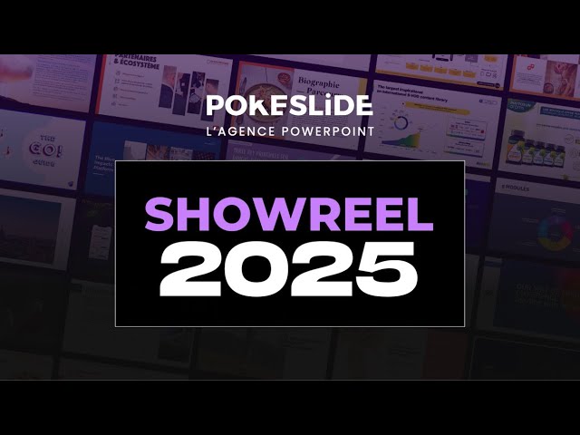 Pokeslide - PowerPoint Design Agency - Showreel 2024-25