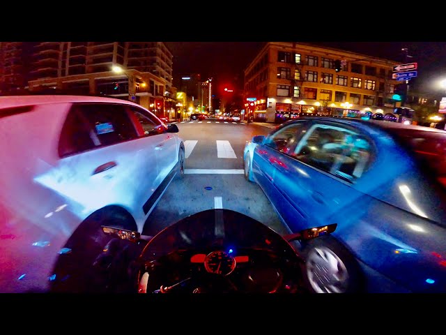 I Find a FREE Motorcycle and Ride it to DownTown San Diego (Late Night POV)