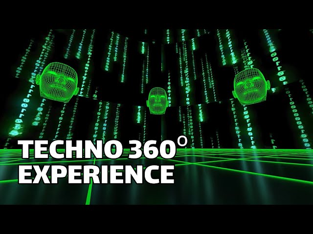 TECHNO IN THE MATRIX 360 º 😎 DEEP TECHNO & HOUSE