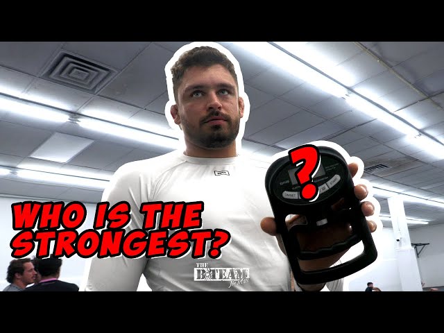 NEW B-TEAM CHALLENGE: WHO HAS THE STRONGEST GRIP?