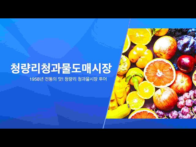 서울 속 숨겨진 보물! 청량리청과물시장 탐방기 🍊🍏ㅣ1958년부터 시작된 전통의 맛! 청량리청과물시장 투어🍇ㅣ서울에서 만나는 신선한 과일 천국 🍍ㅣ 청량리청과물시장을 가다!