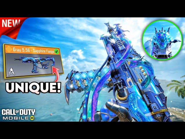 *New* Legendary Grau 5.56 Sapphire Fangs is a straight up masterpiece in CODM