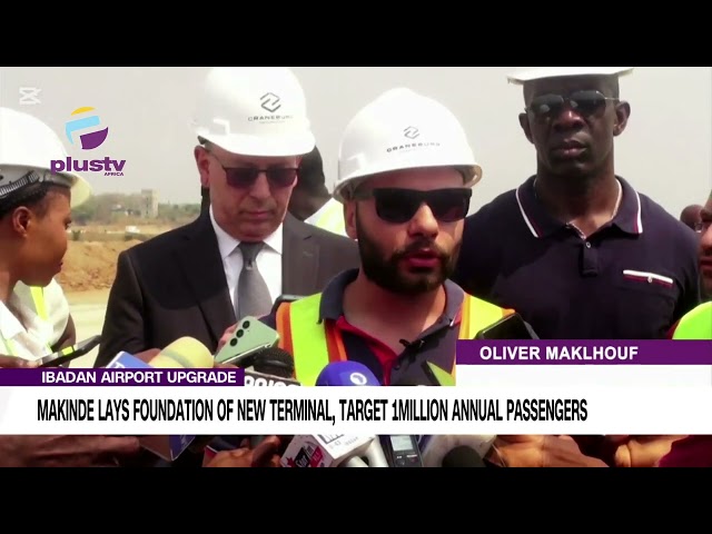 Ibadan Airport Upgrade: Makinde Lays Foundation Of New Terminal, Target 1million Annual Passengers