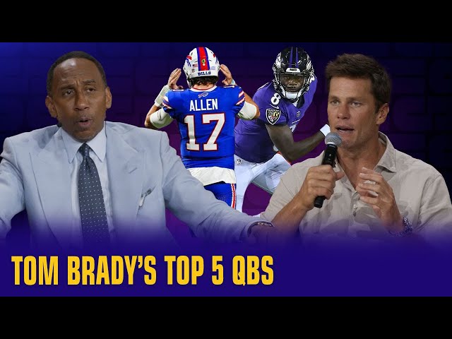 Tom Brady gives his top 5 NFL quarterbacks