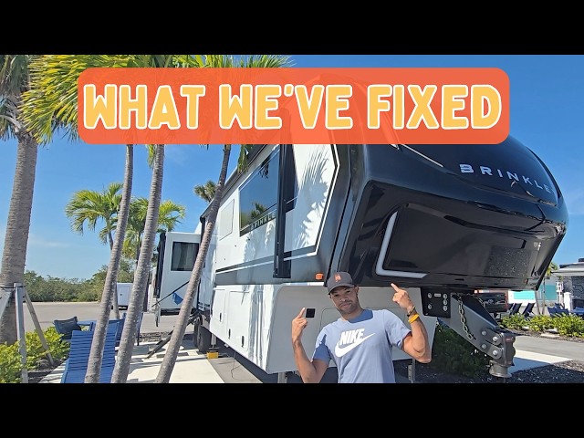 8 Things We've had to Fix in our 2025 Brinkley RV