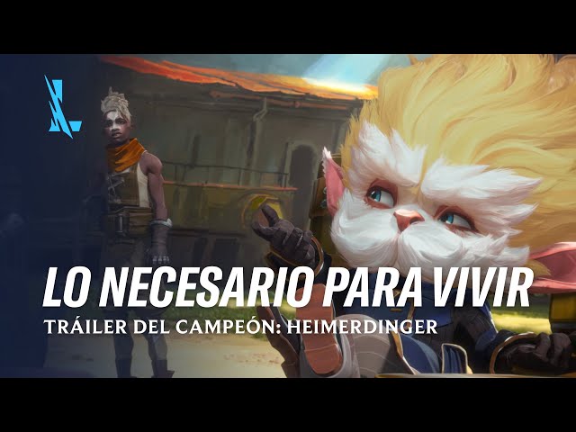 Lo necesario para vivir | Tráiler del campeón: Heimerdinger - League of Legends: Wild Rift