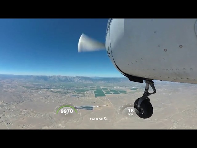 Landing in South Lake Tahoe  (KTVL)