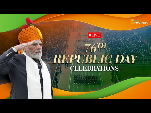 Live - PM Modi attends 76th Republic Day Celebrations in Delhi | PMO INDIA