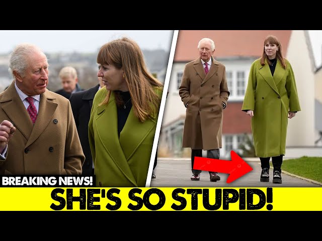 WATCH Angela Rayner INSULTS Our King by Wearing Bizarre Shoes When Meeting the King of England!