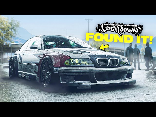 FINDING THE BMW M3 GTR in Lockdown! - NFS Unbound Vol 9