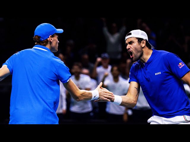 Sinner/Berrettini vs Gonzalez/Molteni Full Match | Davis Cup 2024