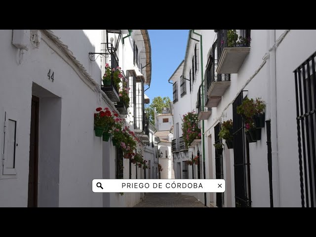 Priego de Córdoba | The most beautiful town in Córdoba | Walking tour 4k