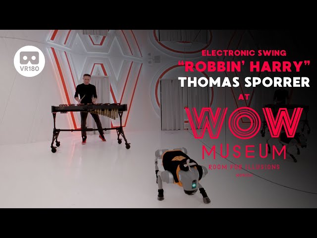 VR1803D MUSIC: "Robbin' Harry" I Thomas Sporrer: Electroswing & Dancing Robodog at WOW Museum Munich