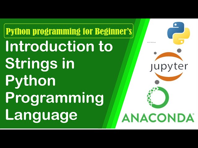 Introduction to Strings in Python
