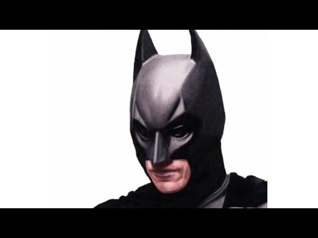 how to draw batman with coloured pencil step by step||batman drawing||batman art tutorial videos