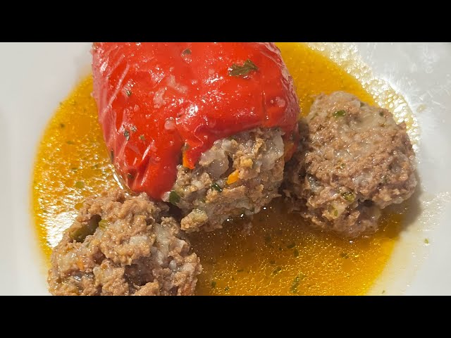 How to make the most delicious stuffed peppers🫑