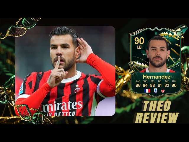 ¡HABRÁ DEBATE CON ESTE THEO! Theo Hernández 90 INSTINTO OFENSIVO EVO REVIEW EA FC 25