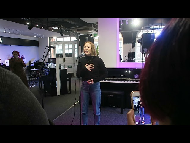 When He Sees Me- Laura Baldwin Waitress Yamaha Music London