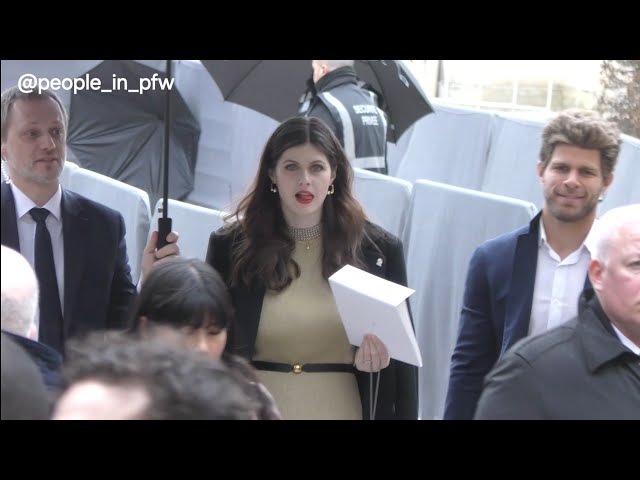 Alexandra Daddario - Christian Dior Haute Couture SS25 fashion show in Paris - 27.01.2025