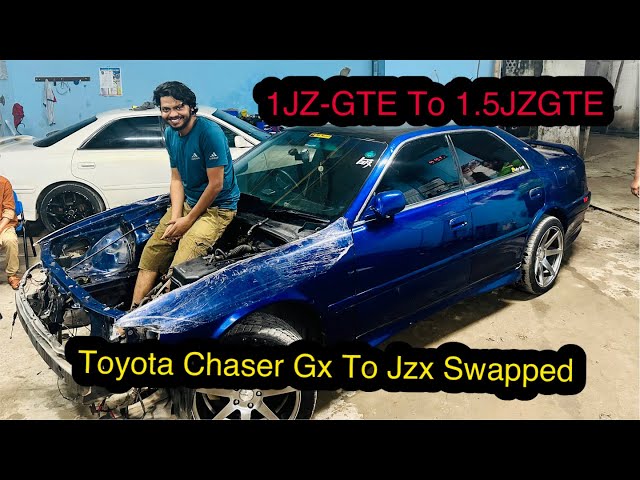 Toyota Chaser Gx To Jzx100 Swapped By Performance Automobile (1JZ-GTE To 1.5JZGTE) #dhakacity