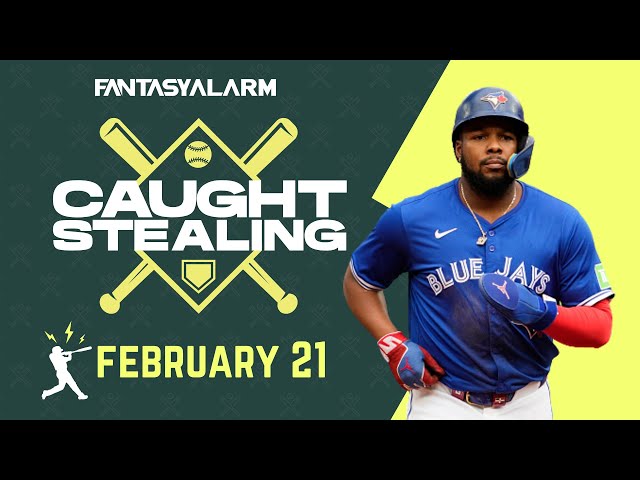 Caught Stealing Fantasy Baseball Podcast: Red Sox Issues & Vlad Guerrero Jr. Contract Year (2025)