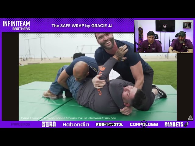 The Gracie Brothers' SECRET for Public Safety! REACT to the Safe Wrap System! 👀🥋