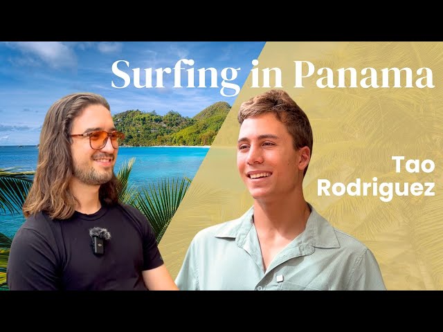 Tao Rodriguez: A Surf champion in the making, Surfing in Panama at the Pacific Coast of Panama