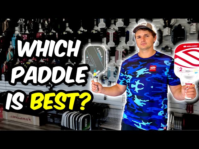 How to Find the Best Pickleball Paddle (for your game style)