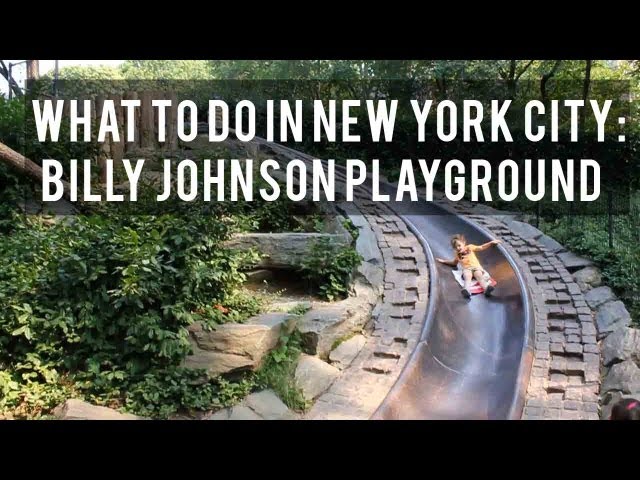 Granite Slide at the Billy Johnson Playground in Central Park