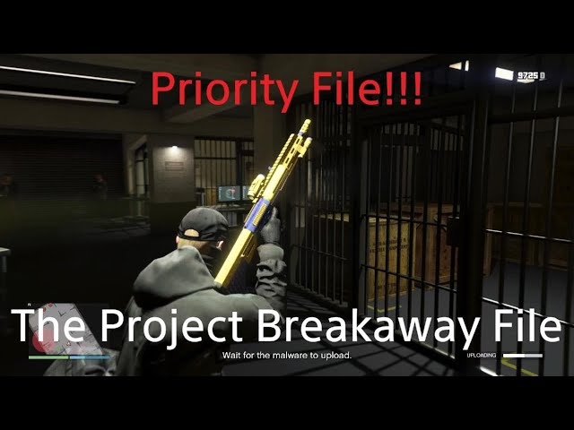 Let's play GTA online #31 Completing the Project Breakaway File for the first time!