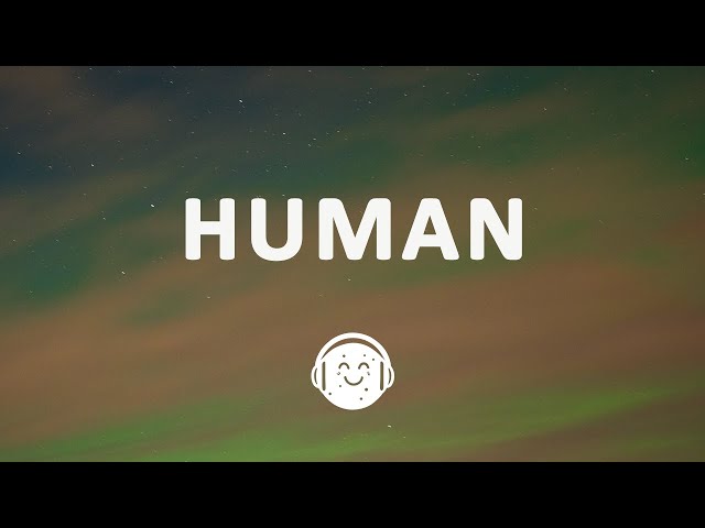 Rag'n'Bone Man - Human (Lyrics) sped up