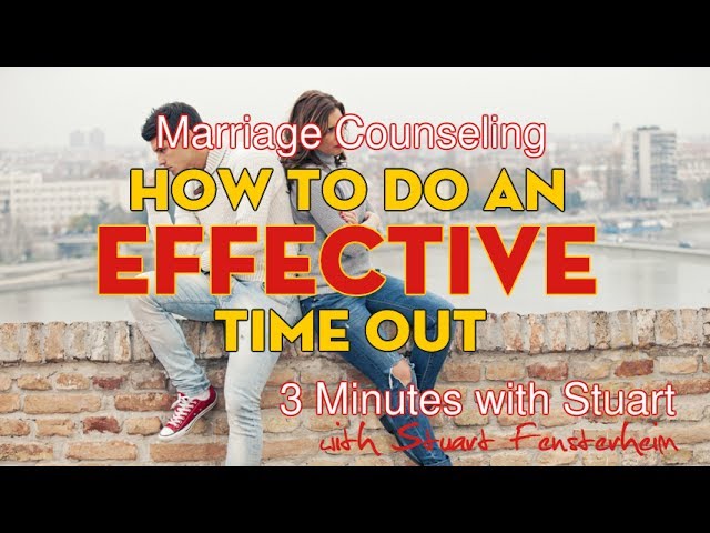 How To Do An Effective Time Out