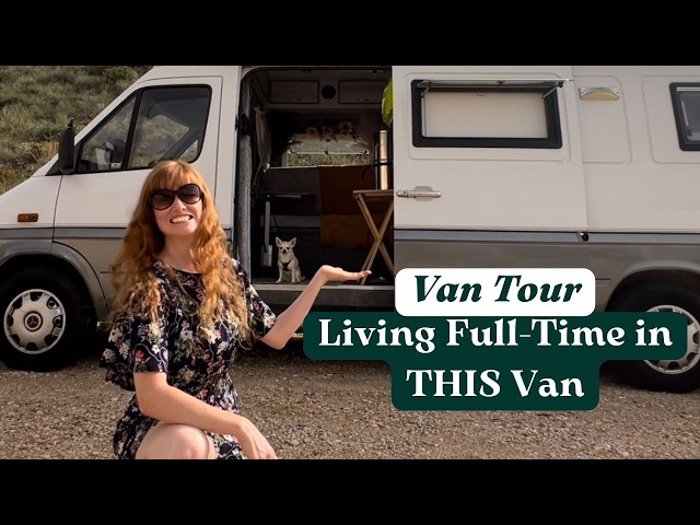 Van Tour | Full Time Living in My Budget Friendly, Practical Camper Van