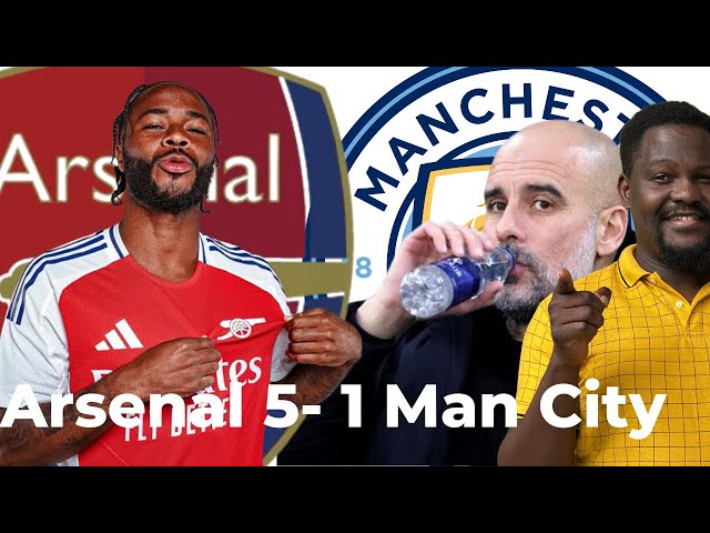 Arsenal smash Manchester city destroy them completely! Arsenal 5-1 Manchester city ￼