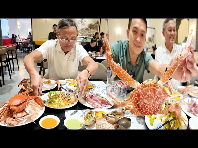 Những Quán Buffet Hải Sản Từ Cao Cấp Tới Bình Dân Cua Ghẹ Tươi Sống Ăn Thả Ga Ở Sài Gòn