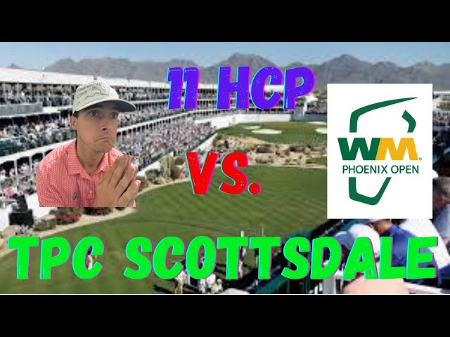 Average Golfer vs. PGA Tour Course | TPC Scottsdale Front Nine Course Tour