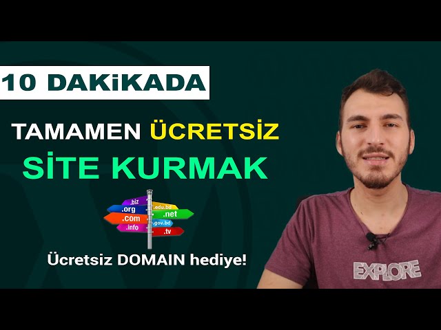 Ücretsiz Site Nasıl Kurulur Sadece 10 DAKİKADA Ücretsiz Site Kurma