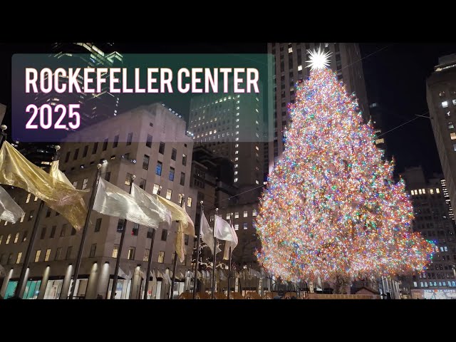 Rockefeller Center in NYC 2025