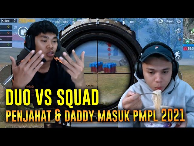 ANAK & BAPAK DUO VS SQUAD !! YOODO GANK PUN AUTO SURRENDER TENGOK KELINCAHAN GAMEPLAY MEREKA !!!