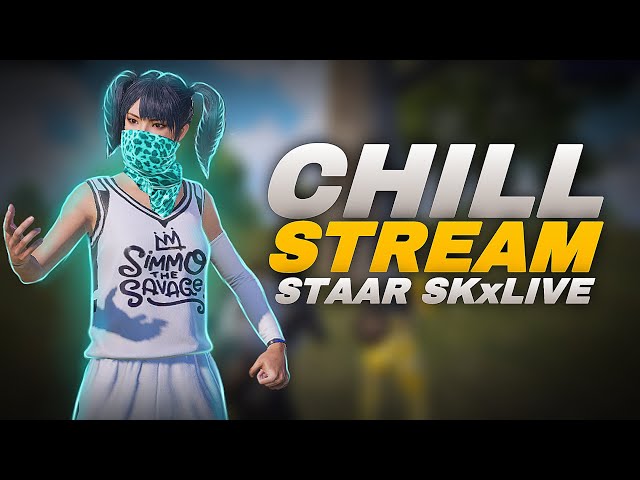 CHILL STREAM || STREAM ON PUBG ☺️|| PUBG MOBILE || SUBSCRIBE TO MY CHANNL STAAR SKxLIVE…