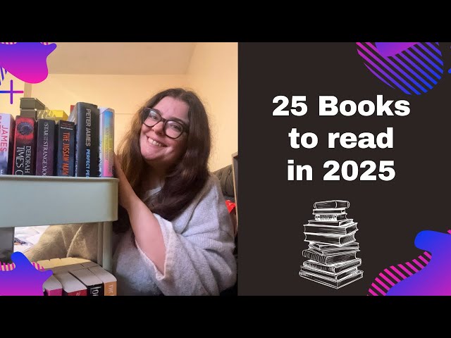 My 2025 TBR 💜💚📚