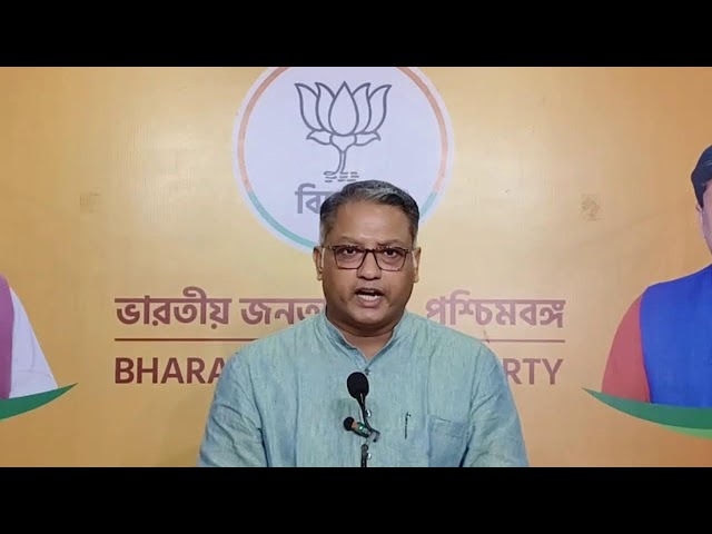 LIVE: Press byte by Jagannath Chattopadhyay, General Secretary at SaltLake BJP Office