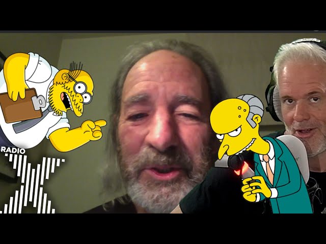 Harry Shearer does his hilarious Simpsons voices | The Chris Moyles Show | Radio X