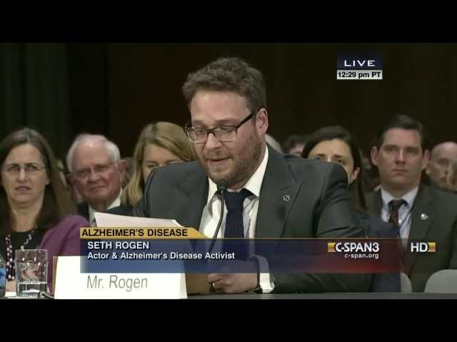 Seth Rogen on Alzheimers