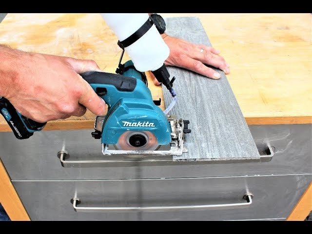 Makita Cordless 12V Tile Saw Unboxing Test & Review