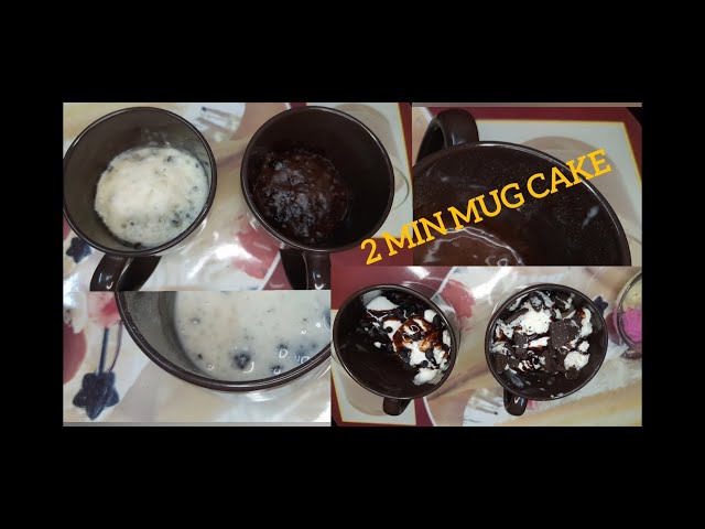 Instant Mug Cake in 2 Minutes